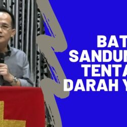Batu Sandungan Tentang Darah Yesus