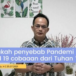 Apakah penyebab Pandemi Covid 19 cobaaan dari Tuhan