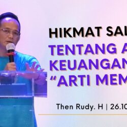 Hikmat Salomo Tentang Aspek Keuangan Arti Memberi