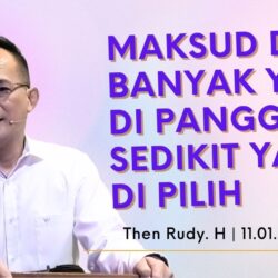 Maksud dari banyak yang di panggil, sedikit yang di pilih