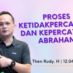 Proses ketidakpercayaan dan kepercayaan Abraham