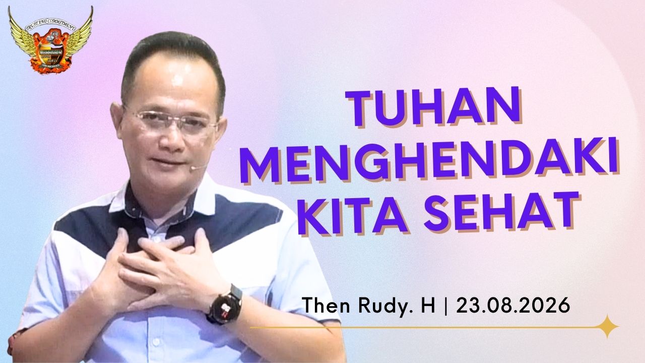 Tuhan menghendaki kita sehat