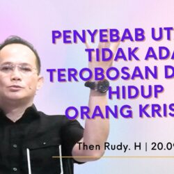 Penyebab utama tidak ada terobosan dalam hidup orang kristen